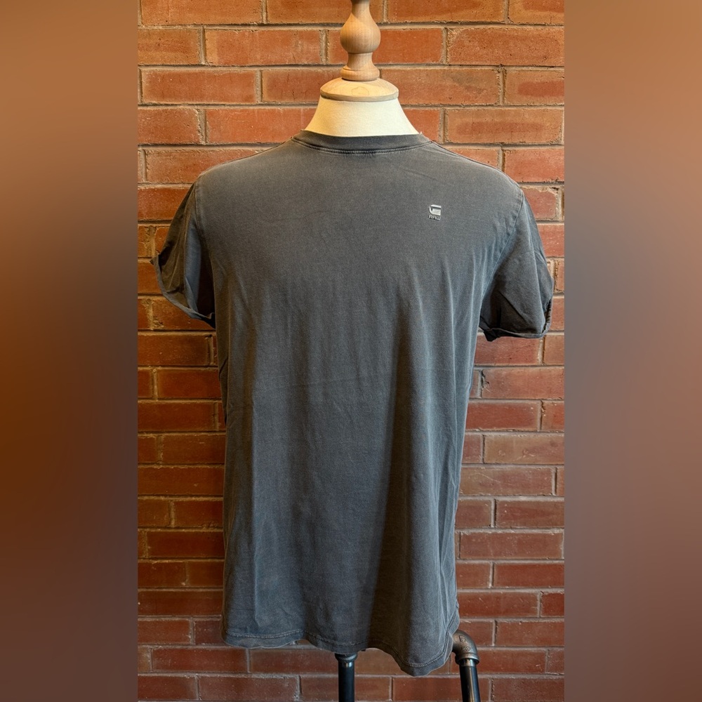 G-Star “worn” Gray Short Sleeve Tee